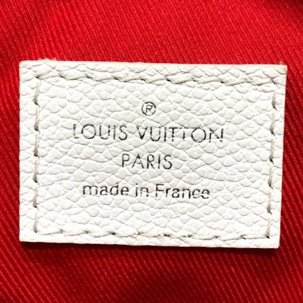 Auth LOUIS VUITTON M20665 damier giant spray Trio-Messenger Bag Shoulder Bag